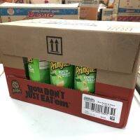 ✨ด่วน✨ Pringle เขียว รส ซาวครีมหอม 1ลัง/14กระป๋อง ส่ง!!   KM9.3803[สินค้าขายดี]