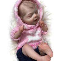 【YF】 30CM Reborn Dolls Salia Painted Sleeping Soft Touch Baby Body Lifelike Doll Pеборн Bebê Muñeca