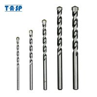 TASP 5pcs Masonry Drill Bits Tungsten Carbide Tipped Concrete Brick Stone Drilling Set Size 4 5 6 8 10mm Power Tool Accessories Drills  Drivers