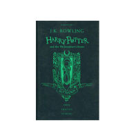 Original English novel of Slytherin college Harry Potter philosopher S Stone hardcover Harry Potter 1 and the 20th anniversary of the Sorcerers stone JK Rowling