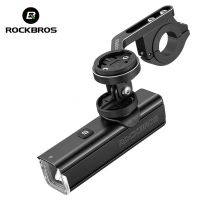 [A SELL Hot Sale]❦ROCKBROS ไฟจักรยาน1000 Lumens ชาร์จไฟได้4500MAh ไฟหน้าจักรยานพร้อมอุปกรณ์ติดตั้ง