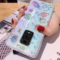 ❐ Transparent Case For Xiaomi Redmi Note 9 8 10 11 Pro 9s 10S 11T Poco X3 F3 Mi 11 Lite 5G NE Glitter Moon Stars Soft Cover