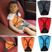 Universal Car Safe Seat Belt Cover Soft Adjustable Triangle Safety Seat Belt Pad Clips Protection For Baby Child Belts