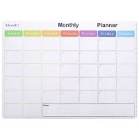 Planner Fridge Magnet Whiteboard Calendar Chalkboard Refrigerator Magnetic Planning Decorative Month Message