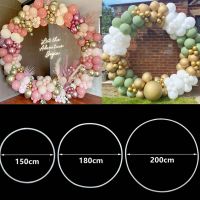 Round Balloon Arch Stand Wedding Decoration Circle Wreath Frame Bow of Balloons Holder Birthday Party Decor Baby Shower Birthday