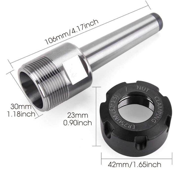 er25-collet-set-chuck-with-mt2-er25-m10-motor-extension-rod-cnc-engraving-machine-or-milling-lathe-tool