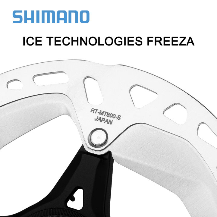 shimano-deore-xt-ศูนย์ล็อคดิสก์เบรกโรเตอร์-mt800-160มิลลิเมตรน้ำแข็งเทคโนโลยี-freeza-ศูนย์ล็อคดิสก์เบรกโรเตอร์-mtb-ถนนโรเตอร์