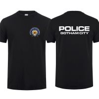 Mens Large T-shirt Gotham City T Gcpd Swat Gotham Tshirt Man Qr034 4XL/5XL/6XL