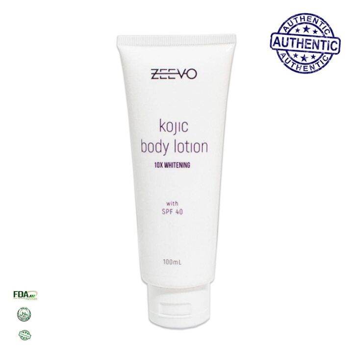 ZEEVO Kojic Body Lotion 10x Whitening with SPF 40 (100ml) 100