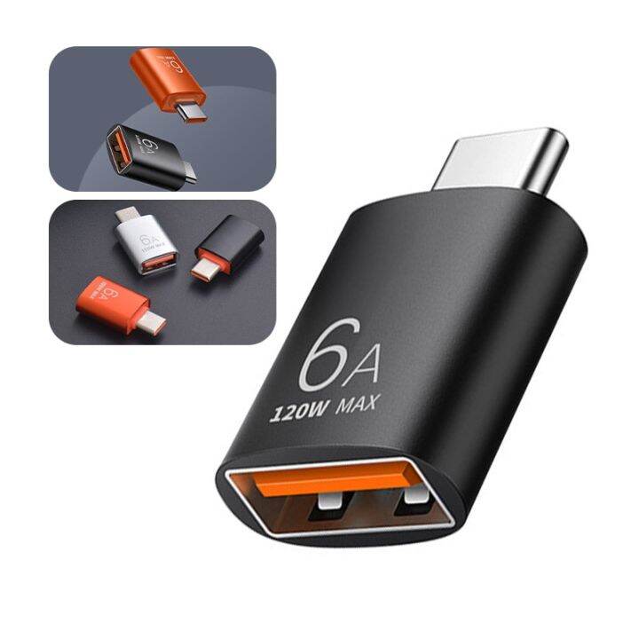 6a-usb-3-0-to-type-c-อะแดปเตอร์ข้อมูล-type-c-otg-usb-c-usb-ตัวผู้-usb-แปลงสำหรับ-macbook-ตัวเมีย-xiaomi-samsung-ขั้วต่อ-otg-s20