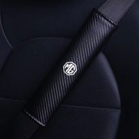 2PCS Car Seat Belt Cover Car Safety Belt Cushion Driver Shoulder Protector For MG 6 350 550 ZT 7 ZS HS GS 3 TF Car Seatbelt Pads Seat Covers