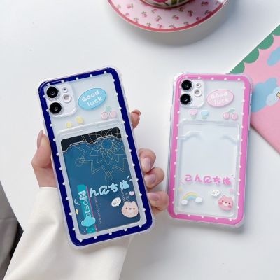 เคสโทรศัพท์ เคสใส่บัตร สำหรับรุ่น13 13PRO 13PROMAX 12 Pro Max 11 8plus 7plus 6 6s Plus7 8 XR X XS Max SE 11Pro Max#114