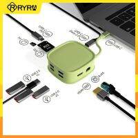 RYRA 810-In-1 Multi-Function Hub Usb Splitte 3.02.0 USB Hub ใหม่สี Type-C Expansion Docking Station สำหรับ PC แล็ปท็อปทีวี