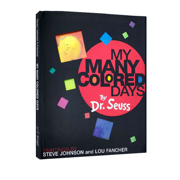 Original English my many colored days Dr Seuss full color illustrated ...