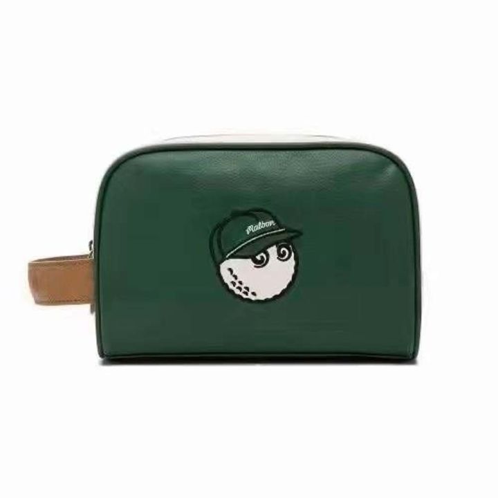 rongjingmall-หมวกชาวประมงฝึกกอล์ฟ-กระเป๋ากอล์ฟสองชั้นกระเป๋าคาดเอวกอล์ฟกลางแจ้งกระเป๋าเก็บของกระเป๋าคลัตช์