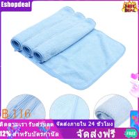 Eshopdeal【New】 3 ชิ้น Soft Washcloths ขนแกะปะการังผ้าขนหนูดูดซับผ้าขนหนูเช็ดหน้าผ้าขนหนู