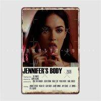 Jenniferamp; Rsquo; S Body ทางเลือกศิลปะภาพยนตร์ป้ายโลหะสัญลักษณ์คลับปาร์ตี้ผับผับกำหนดเองได้โปสเตอร์ดีบุกตกแต่งโรงรถ