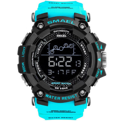 SMAEL Mens Watch Military Waterproof Sport Wrist Watch Digital Stopwatches For Men 1802 Military Watches Male Relogio Masculino