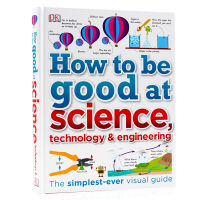 DK Graphic Science how to be good at science English original thinking training guide for children stem innovative thinking training encyclopedia popular science teaching auxiliary books hardcover full color open