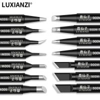 MMVXCN-LUXIANZI ร้อน1ชิ้นเคล็ดลับการบัดกรี900เมตรเครื่องเชื่อมเหล็กตะกั่วสากลสำหรับ936อุปกรณ์เชื่อมสายไฟหัวเชื่อมสีดำทองแดง