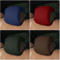 Top Quality Suede Car Headrest Neck Support Seat For Maybach Design S Class Soft Universal Car Pillow Neck Rest Cushion