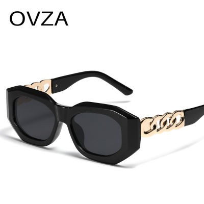 แว่นกันแดดทรงพังก์ของผู้ชายจาก S0011แว่นตาแฟชั่นสีชมพูแบรนด์ดีไซเนอร์ของ OVZA