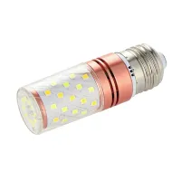 【CW】 E27 E14 Corn Bulb 12W 16W 220V SMD2835 Chandelier Candle Warm Cold Lamp Lighting