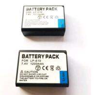 แพ๊คคู่ (จำนวน 2 ก้อน) แบตเตอรี่กล้อง Canon รุ่น LP-E10 Replacement Battery