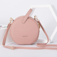 WEICHEN Circular Design Women Shoulder Bag Leather Small Crossbody Messenger Bags For Ladies Round Female Handbag Bolsa