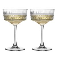 【CW】✟✚  Shipping 2PCS Elysia Cups Goblet Cocktail Glasses Glass Set of 2