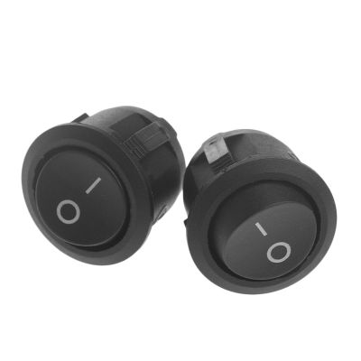 2 Pcs On-Off Position SPST Toggle 3 Pin Switches Waterproof