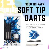 CANAVERAL S900 Soft Tip Darts Tri-Pack ( ลูกดอกปลายนุ่ม รุ่น S900 Canaveral 3 ลูก ) ปาเป้า Darts กระดานปาเป้า ปาเป้าลูกดอก ลูกดอก หางลูกดอก