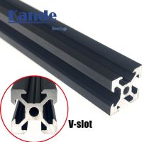 Black oxide 1000mm 2020 V slot  Aluminum Profile Extrusion  For 3D Printer CNC Engraving Machine openbuilds Hand Tool Parts Accessories