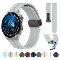 ❇✧ Silicone strap For Samsung Galaxy watch 3 4 5 Amazfit GTR Magnetic buckle easily adjustable watchband For Huawei watch GT2/3 Pro