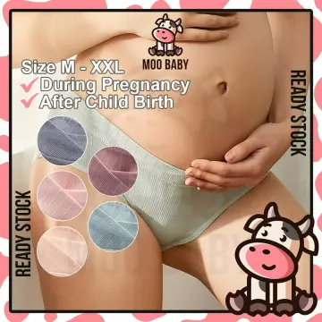 Maternity / Pregnant Women Low Waist Panties / Underwear - Cotton / Seluar  Dalam Perempuan Mengandung