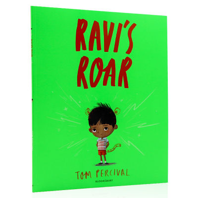 English original picture book ravi S roar Ravis roar childrens emotion management picture book emotional catharsis expression paperback childrens English Enlightenment cognitive picture story book for parents and children
