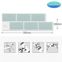 [2023ใหม่] 10แผ่น -- กระเบื้องรถไฟใต้ดินขนาดเล็กกระเบื้องผนังห้องครัวกันน้ำกาวในตัว