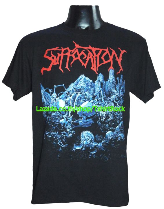 เสื้อวง-suffocation-ซัฟโฟเคชัน-ไซส์ยุโรป-เสื้อยืดวงดนตรีร็อค-เสื้อร็อค-sft571-เสื้อวงดนตรี90