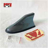 BuyV เสาอากาศสีเทาสำหรับรถยนต์ Universal Waterproof Shark Fin Antenna Toppers ภายนอก Aerial