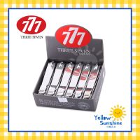 +โปรโมชั่นแรง+ **NEW LOT** กรรไกรตัดเล็บ 777 ขนาดใหญ่ ของแท้ Made in Korea 777 Nail Clippers ขนาด 1 กล่อง 12 ชิ้น สินค้าลอตใหม่ ราคาถูก เล็บ กรรไกร เล็บขบ เล็บเท้า มีดตัด กรรไกรตัดเล็บ คีมตัดเล็บ ตะไบเล็บ  ทาเล็บ สีเล็บ เพ้นเล้บ