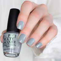 พร้อมส่ง OPI สี I Can Never Hut Up สีเทาซีเมนต์มีชิมเมอร์ turquoise แท้ %