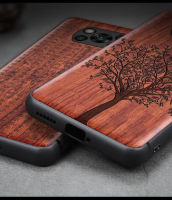 Elewood Wood Cases Mi 10 11 CC9e Ultra Lite MIX4 Wooden Cover 3D Carved Shell Xiaomi Note 10 POCO X3 NFC F2 X2 F3 GT Pro 5G Hull