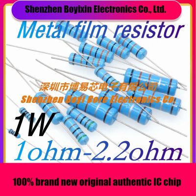 20pcs 1W 1 Metal Film Resistor 0.1R 0.12R 0.15R 0.18R 0.22R 0.24R 0.27R 0.3R 0.33R 0.36R 0.39R 0.43R 0.47R 0.5R 0.1R-1M