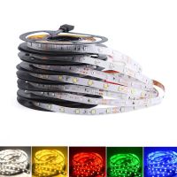 RGB Led Strip 12 V Light Tape 2835 Waterproof 1 - 5 M 60LED/M RGB Strip 12V Tape Diode Led Lamp Neon Flexible TV Backlight LED Strip Lighting