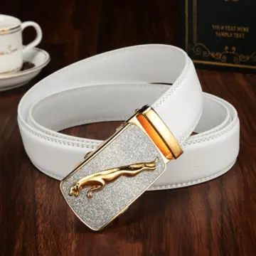 Jaguar buckle outlet belt