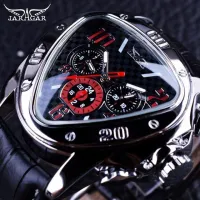 ---Fashion mens watch238814∋ JARAGAR triangle dial week calendar personality man automatic mechanical watch mens watch men watch