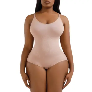 Sweet Tops High Neck Sculpting Thong Bodysuit Skims With Seamless