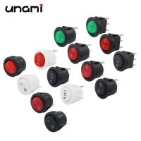 KCD1 Led Switch 2Pin 3Pin 2Position 3Position 20mm Car Button Lights Rocker Switch