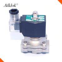 2 Way Solenoid Valve 3/4" Stainless Steel 24v shutoff solenoid