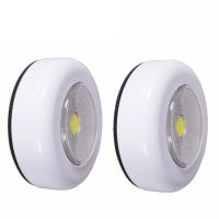 COB LED Under Cabinet Light With Adhesive Sticker Wireless Wall Lamp Wardrobe Cupboard Drawer Closet Bedroom Kitchen Night Light Night Lights